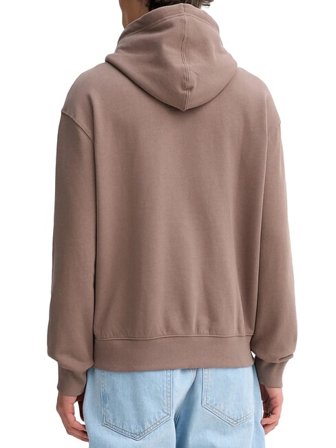 EMBRO Sweatshirt &agrave; capuche pin grill&eacute; - Pulls molletonn&eacute;s