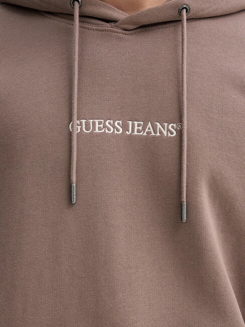 EMBRO Sweatshirt &agrave; capuche pin grill&eacute; - Pulls molletonn&eacute;s