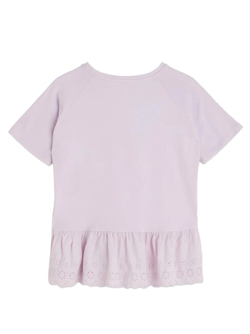 KID T-shirt pour fille brume l&eacute;g&egrave;re lilas - Tee-shirt enfant