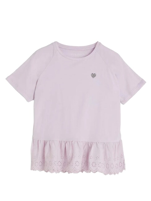 KID T-shirt pour fille brume l&eacute;g&egrave;re lilas - Tee-shirt enfant