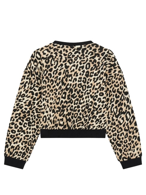 KID Sweat-shirt en coton pour filles l&eacute;opard sauvage - B&eacute;b&eacute; Sweat