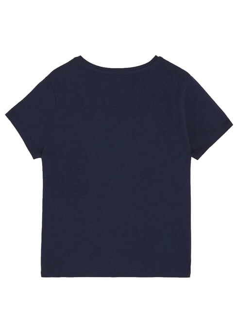 KID T-shirt pour fille bleu secret - Tee-shirt enfant