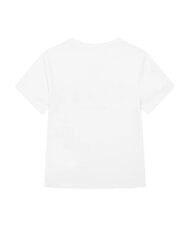 GUESS KID T-shirt en coton pour filles blanc pur - Tee-shirt enfant - 2