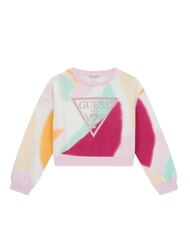 GUESS KID Sweat-shirt pour filles, en coton fantaisie tropicale - B&eacute;b&eacute; Sweat - 3