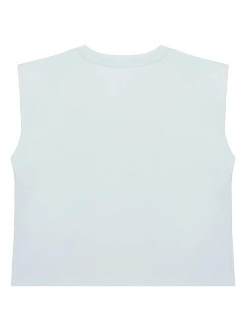 KID d&eacute;bardeur en coton bleu polaire - Tee-shirt enfant