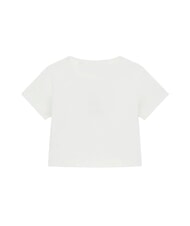 GUESS KID T-shirt en coton blanc pur - Tee-shirt enfant - 2