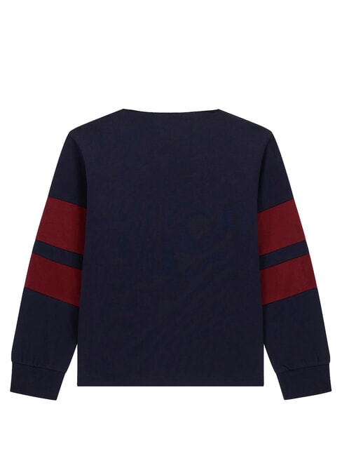 HEAVY polo &agrave; manches longues smartblue - Tee-shirt enfant