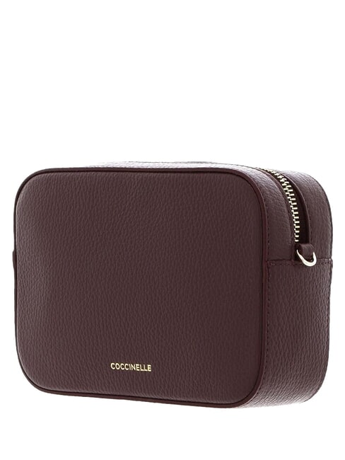 TEBE Sac &agrave; bandouli&egrave;re en cuir textur&eacute; baie - Sacs pour Femme