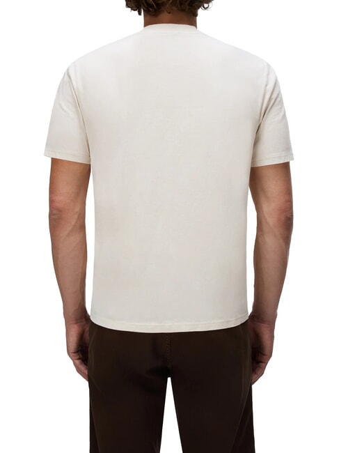 S-SMALL BOX SS T-shirt en coton beige clair - T-shirt