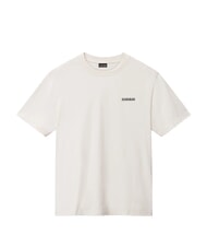 NAPAPIJRI S-SMALL BOX SS T-shirt en coton beige clair - T-shirt - 3