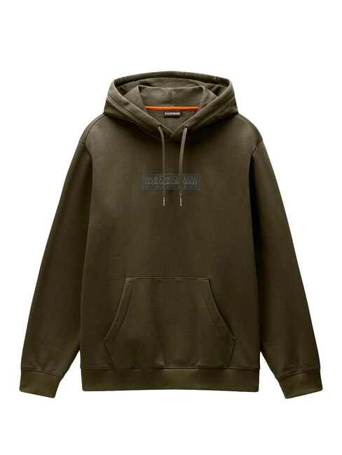 B-BOX LOGO H WI Sweatshirt &agrave; capuche olive - Pulls molletonn&eacute;s