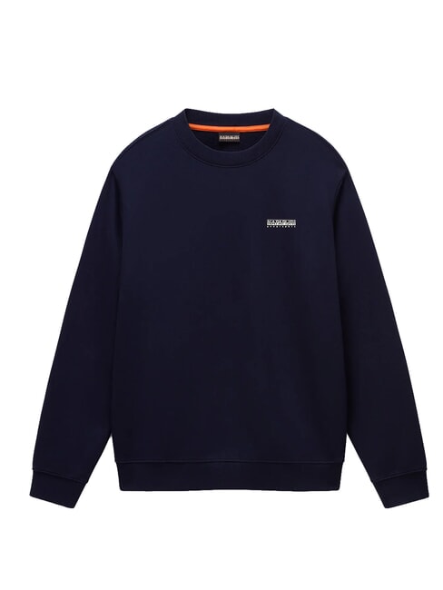 B-SMALL BOX C Sweat-shirt en coton blu marine - Pulls molletonn&eacute;s
