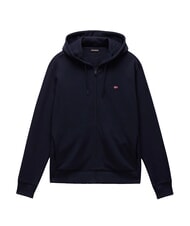 NAPAPIJRI BALIS Sweat-shirt &agrave; fermeture &eacute;clair int&eacute;grale blu marine - Pulls molletonn&eacute;s - 3