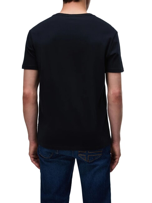 SALIS T-shirt en coton noir 041 - T-shirt