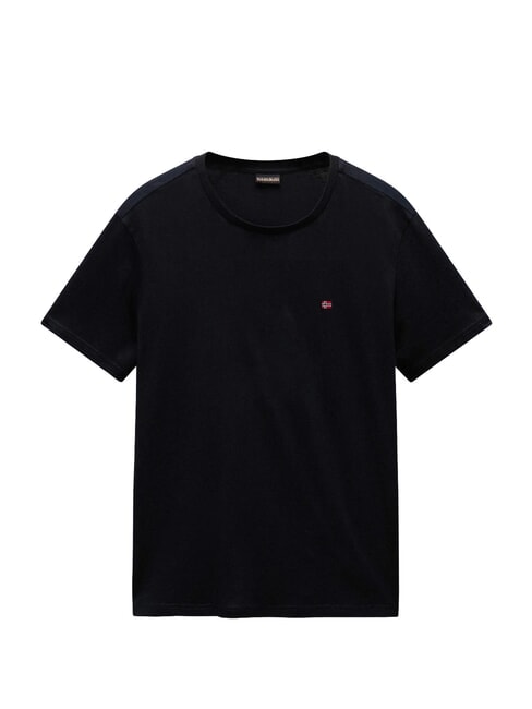 SALIS T-shirt en coton noir 041 - T-shirt