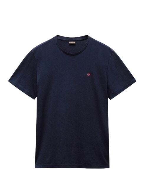 SALIS T-shirt en coton blu marine - T-shirt