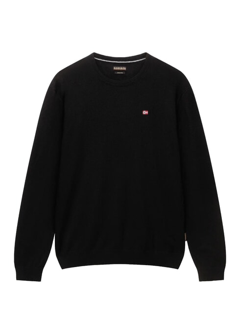 DAMAVAND pull en laine noir 041 - Pulls pour hommes