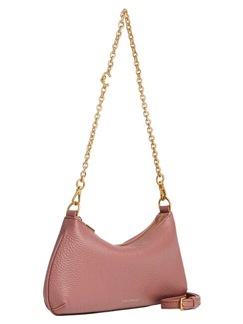 C-ME CHAIN sac bandouli&egrave;re Rose d'hiver - Sacs pour Femme