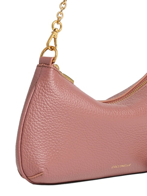 C-ME CHAIN sac bandouli&egrave;re Rose d'hiver - Sacs pour Femme
