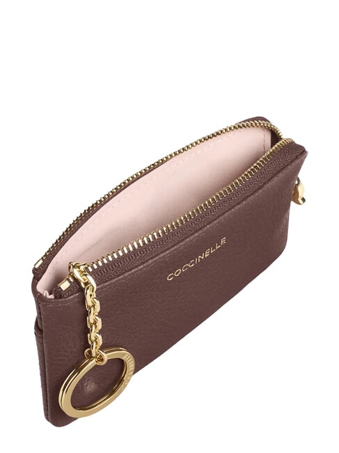C-ME SOFTY  &Eacute;tui &agrave; cl&eacute;s/porte-monnaie en cuir baie - Portefeuilles Femme