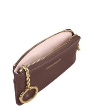 COCCINELLE C-ME SOFTY  &Eacute;tui &agrave; cl&eacute;s/porte-monnaie en cuir baie - Portefeuilles Femme - 2