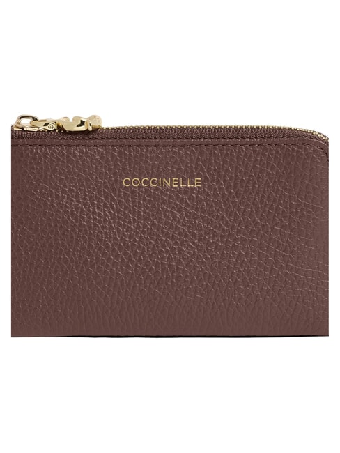 C-ME SOFTY  &Eacute;tui &agrave; cl&eacute;s/porte-monnaie en cuir baie - Portefeuilles Femme