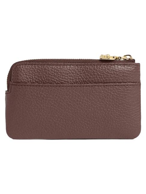 C-ME SOFTY  &Eacute;tui &agrave; cl&eacute;s/porte-monnaie en cuir baie - Portefeuilles Femme