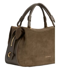 COCCINELLE LIZZIE SUED.BIM Sac &agrave; main avec bandouli&egrave;re, en cuir boue - Sacs pour Femme - 4
