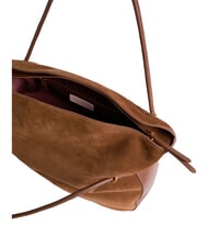 COCCINELLE LIZZIE SUED.BIM sac bandouli&egrave;re en daim Cognac - Sacs pour Femme - 5
