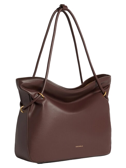 LIZZIE sac cabas bandouli&egrave;re en cuir baie - Sacs pour Femme