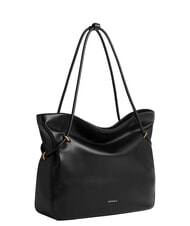 COCCINELLE LIZZIE sac cabas bandouli&egrave;re en cuir Noir - Sacs pour Femme - 2