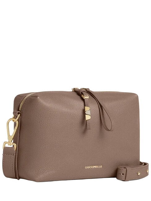 NORY Mini sac bandouli&egrave;re taupe chaud - Sacs pour Femme