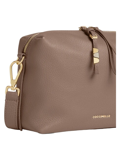 NORY Mini sac bandouli&egrave;re taupe chaud - Sacs pour Femme