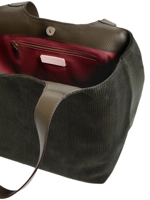 C-EASY CORDURO sac cabas bandouli&egrave;re en cuir boue - Sacs pour Femme