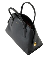 COCCINELLE TYLDE SOFT Sac bandouli&egrave;re en cuir Noir - Sacs pour Femme - 3