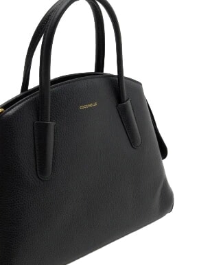 TYLDE SOFT Sac bandouli&egrave;re en cuir Noir - Sacs pour Femme