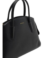 COCCINELLE TYLDE SOFT Sac bandouli&egrave;re en cuir Noir - Sacs pour Femme - 4