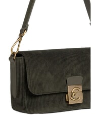 COCCINELLE C-ME LOCK CORD sac bandouli&egrave;re boue - Sacs pour Femme - 4