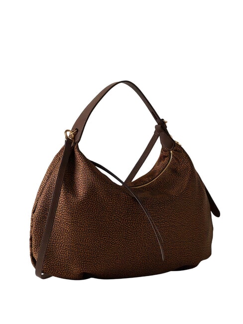PRIVE L Sac bandouli&egrave;re, avec bandouli&egrave;re ch&acirc;taigne - Sacs pour Femme
