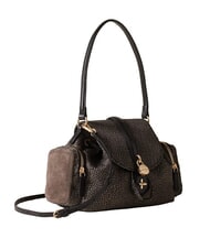 BORBONESE POCHE Sac bandouli&egrave;re, avec bandouli&egrave;re goudron - Sacs pour Femme - 2