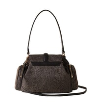 BORBONESE POCHE Sac bandouli&egrave;re, avec bandouli&egrave;re goudron - Sacs pour Femme - 3