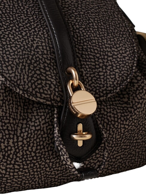 POCHE Sac bandouli&egrave;re, avec bandouli&egrave;re goudron - Sacs pour Femme