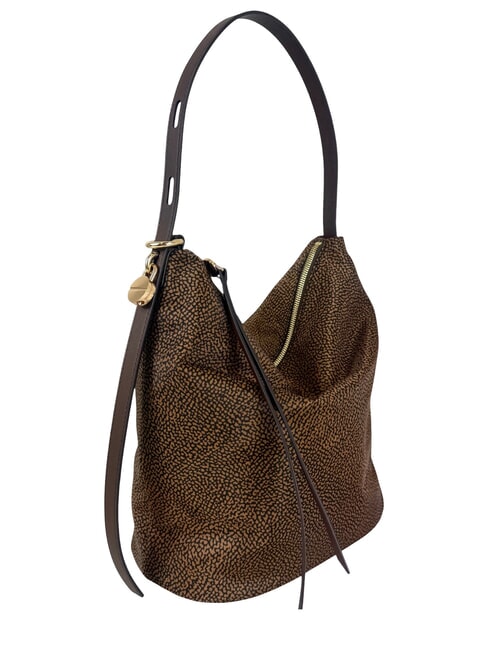 PRIVE Sac bandouli&egrave;re vertical ch&acirc;taigne - Sacs pour Femme