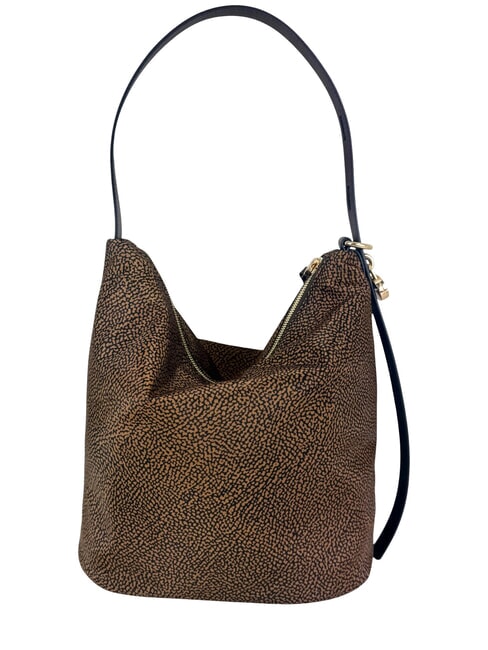 PRIVE Sac bandouli&egrave;re vertical ch&acirc;taigne - Sacs pour Femme