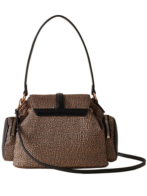 POCHE Sac bandouli&egrave;re, avec bandouli&egrave;re OP / NATUREL / NOIR - Sacs pour Femme