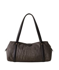 BORBONESE POCHE sac bandouli&egrave;re goudron - Sacs pour Femme - 3