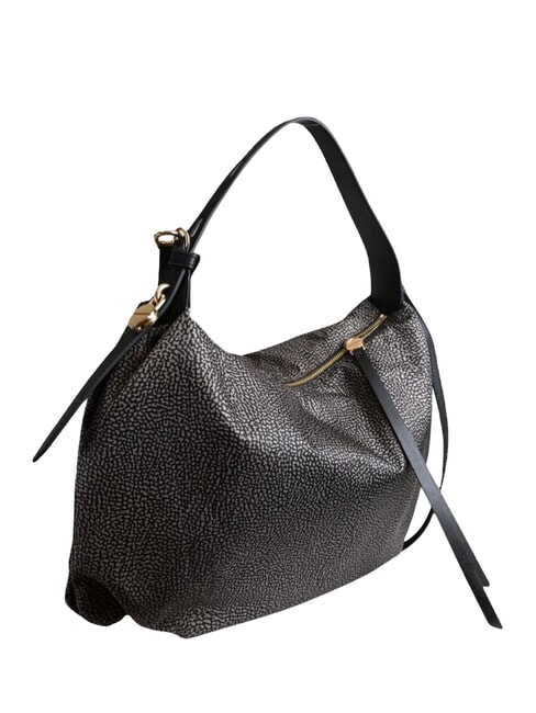 PRIVE L Sac bandouli&egrave;re, avec bandouli&egrave;re goudron - Sacs pour Femme