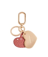 BORBONESE LES AMIS Porte-cl&eacute;s double breloque cramoisi - Porte-cl&eacute;s - 2
