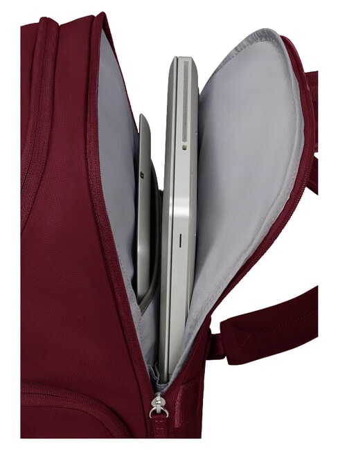 MOVE 5.0 Sac &agrave; dos en nylon pour ordinateur portable 14" Bordeaux - Sacs pour Femme