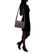 SAMSONITE MOVE 5.0 Sac &agrave; bandouli&egrave;re sombre / tau - Sacs pour Femme - 5